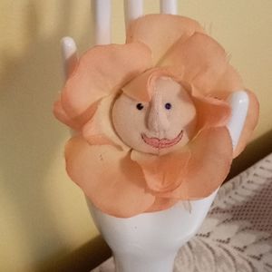 Hand Crafted Flower Fairy Brooch